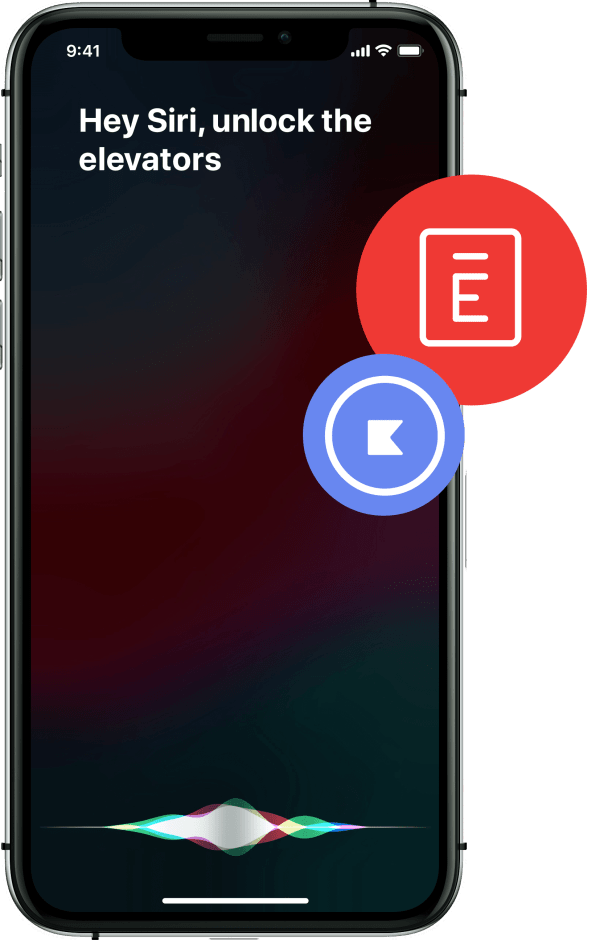 Open doors with Siri shortcut and Kisi
