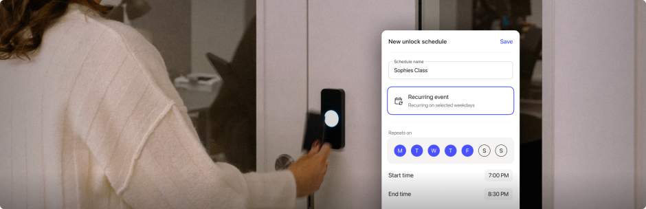 Unlock schedule as a modern workplace security tip