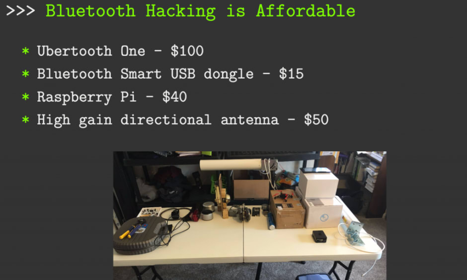 Bluetooth hacking