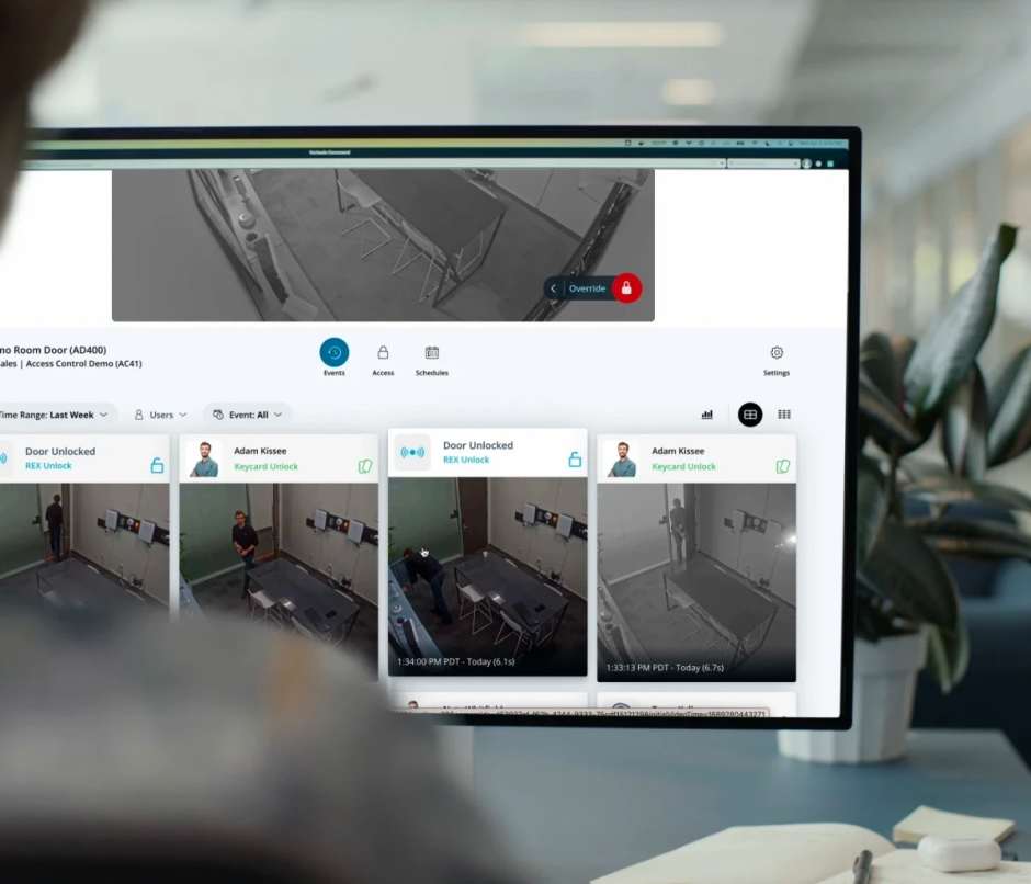 Verkada access control software