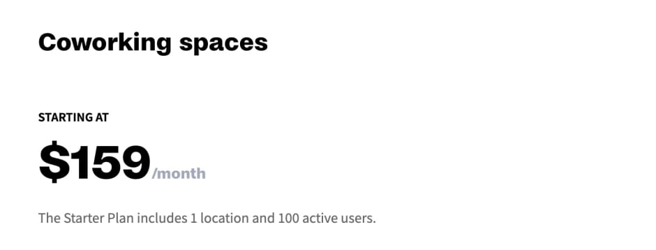 Archie Coworking spaces pricing