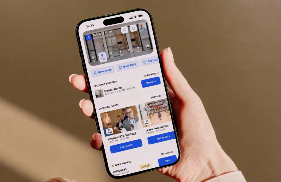Archie coworking dashboard