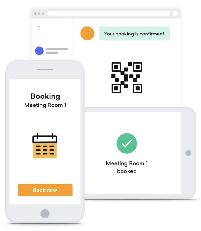 Nexudus coworking software user and admin booking experience