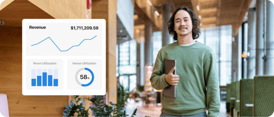 Optix coworking software functionality
