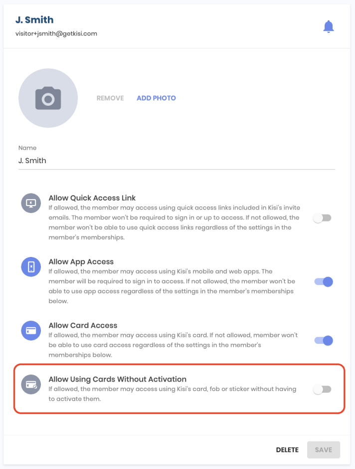 Alert Policies and Guest Card Access