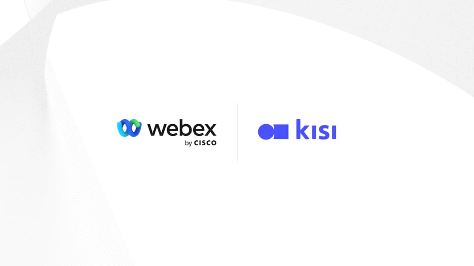 Kisi and Cisco Webex integration