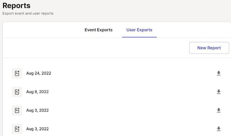 Further improved user reports in Kisi