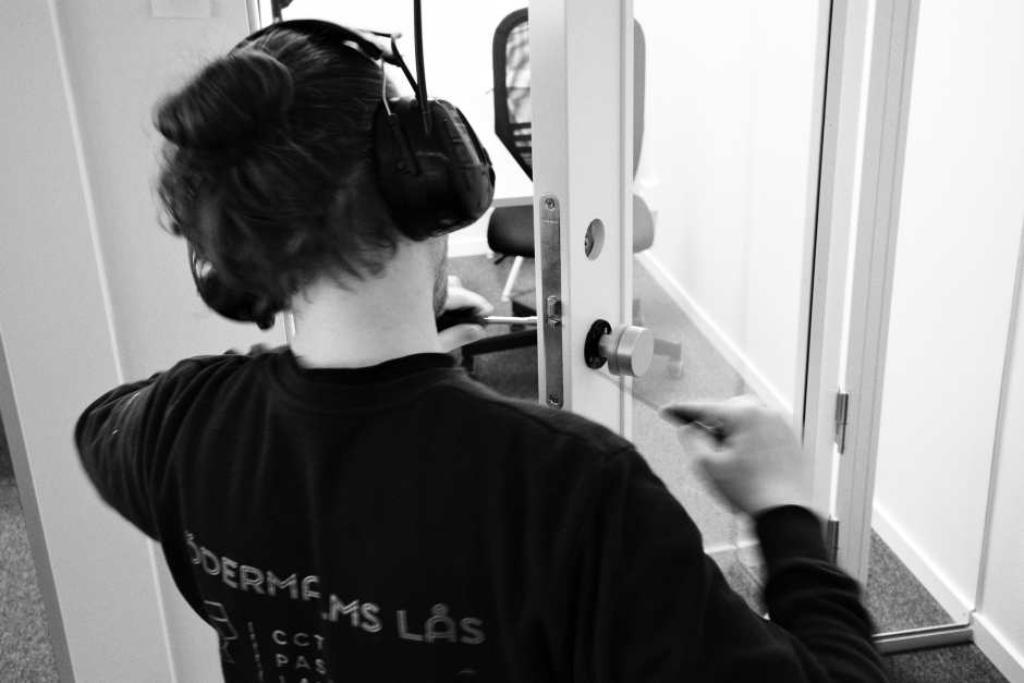 Physical access control installation