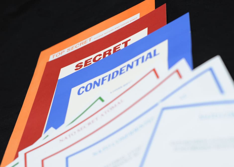 sensitive information