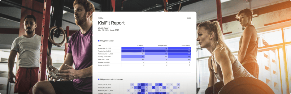 KisiFit access control