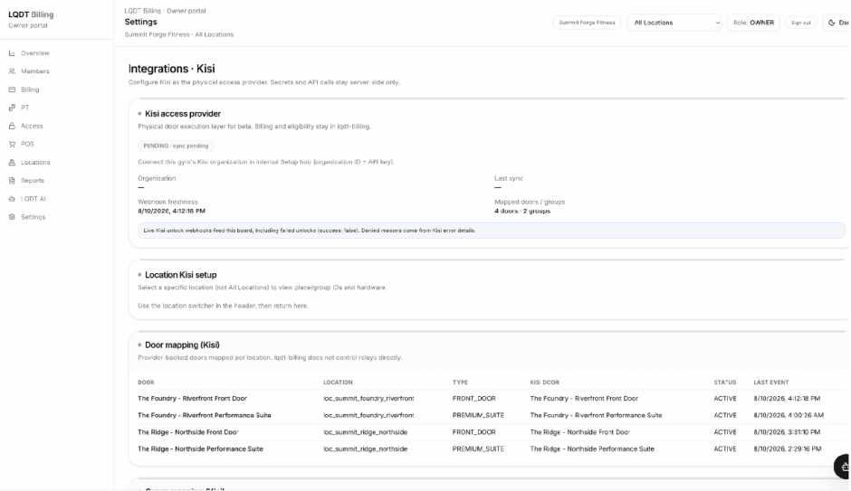 kisi-lqdt-billing-integration-dashboard