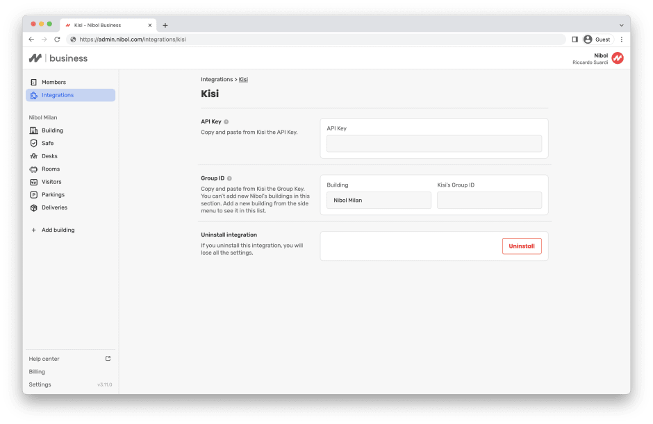 Nibol Interface