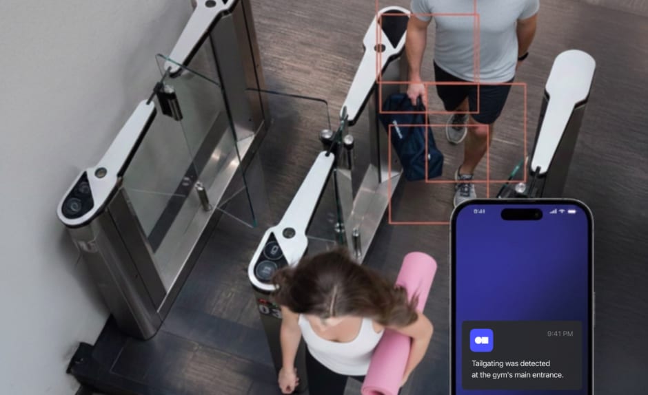 gym tailgating detection