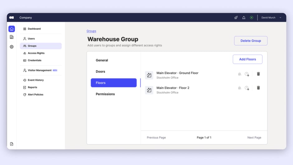 Kisi Terminal Pro: Now available for elevator access