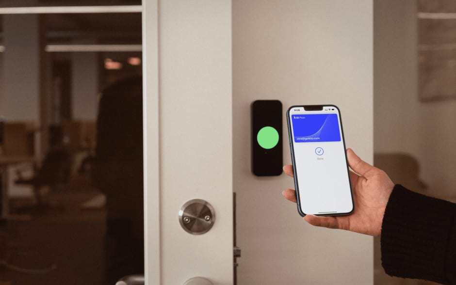 Employee badges in Apple Wallet as a mobile credential