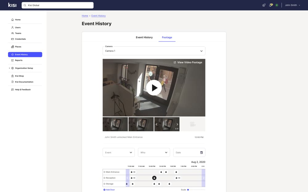 kisi video surveillance
