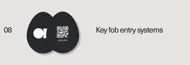 Kisi key fob entry systems