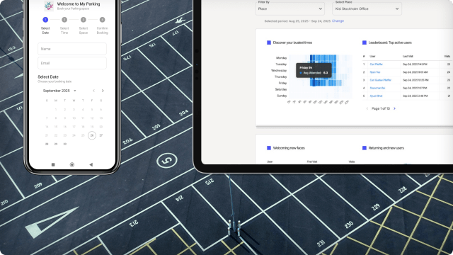 kisi product updates: bookings and space analytics