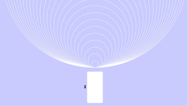 An illustration of a door with an access reader next to it suggesting the cloud connectivity possibility for some building entry systems