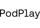 PodPlay logo in black 