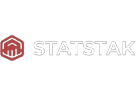 StatStack logo in red and white