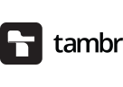 tambr logo black and white