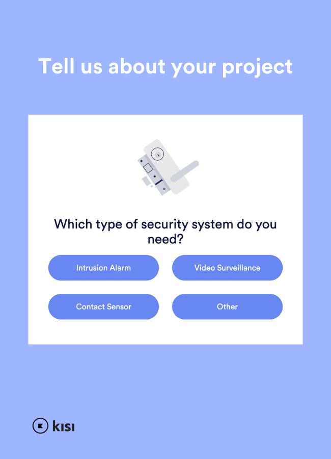Motion Sensor Detector Alarm Systems Kisi