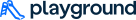playground logo with blue slide