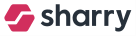 sharry tech logo in pink 