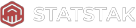 StatStack logo in red and white