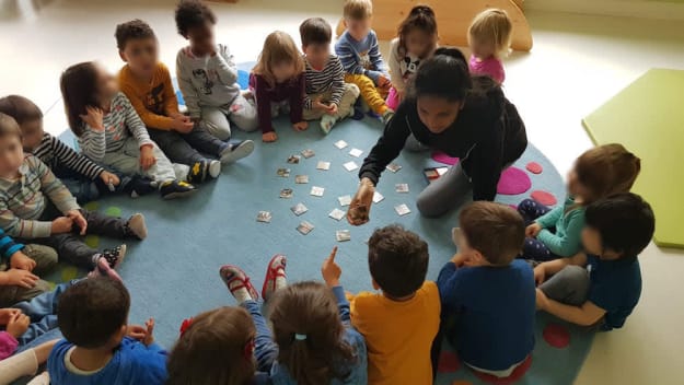 kinderkrippe und waldkinderkrippe bluemli - Verkehrsmemory spielen