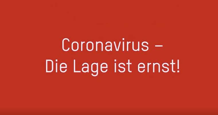 coronavirus die lage ist ernst