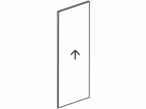 Mornington Beaded PTO End panel 900x650x18mm, for use on base