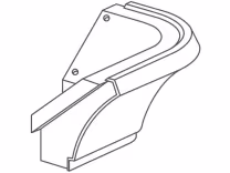 Fitzroy PTO Corner block 93x119x169mm