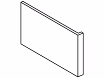 Hunton End panel 325x650x18mm