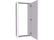 Medium dresser boiler unit carcass True Handleless version