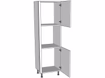 Medium oven housing carcass 1970mm high True Handleless version
