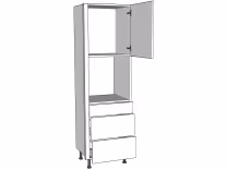 Medium Oven Housing  - N True Handleless version