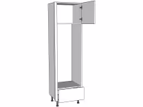 Tall oven housing 2150mm high with drawer box True Handleless version
