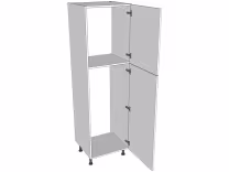 Medium fridge freezer housing carcass 1970mm high with doors/drawer fronts