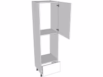 Tall oven housing carcass 2150mm high with drawer box with doors/drawer fronts