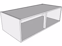 Over housing unit carcass 290mm high