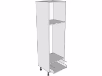 Medium oven housing carcass 1970mm high with drawer box