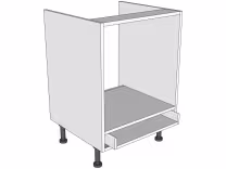 Built under oven housing carcass 720mm high with working drawer