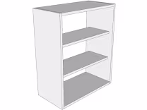 Peninsula single wall unit, tall 900mm high