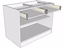 Double drawerline bedroom units