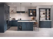 Milbourne Hartforth Blue Shaker style kitchen cupboard doors and drawer fronts