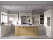 Madison light oak and ivory kitchen
