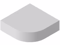 Winslow Quadrant End Cornice Block