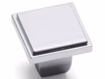 westminster square knob in chrome